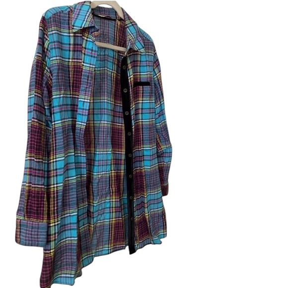 Soft Surroundings Plaid Button Down Tattoo
Back Shirt M - Picture 3 of 8